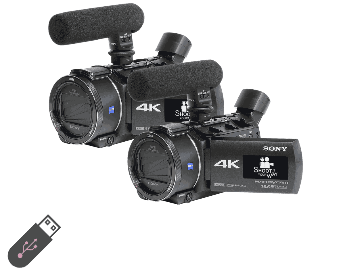 Two Camera Package - £695 – Shoot It Your Way